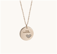 Necklace Mycharm Woman in Gold Diamante 0.05 Ct AB4C01 - AB4C01